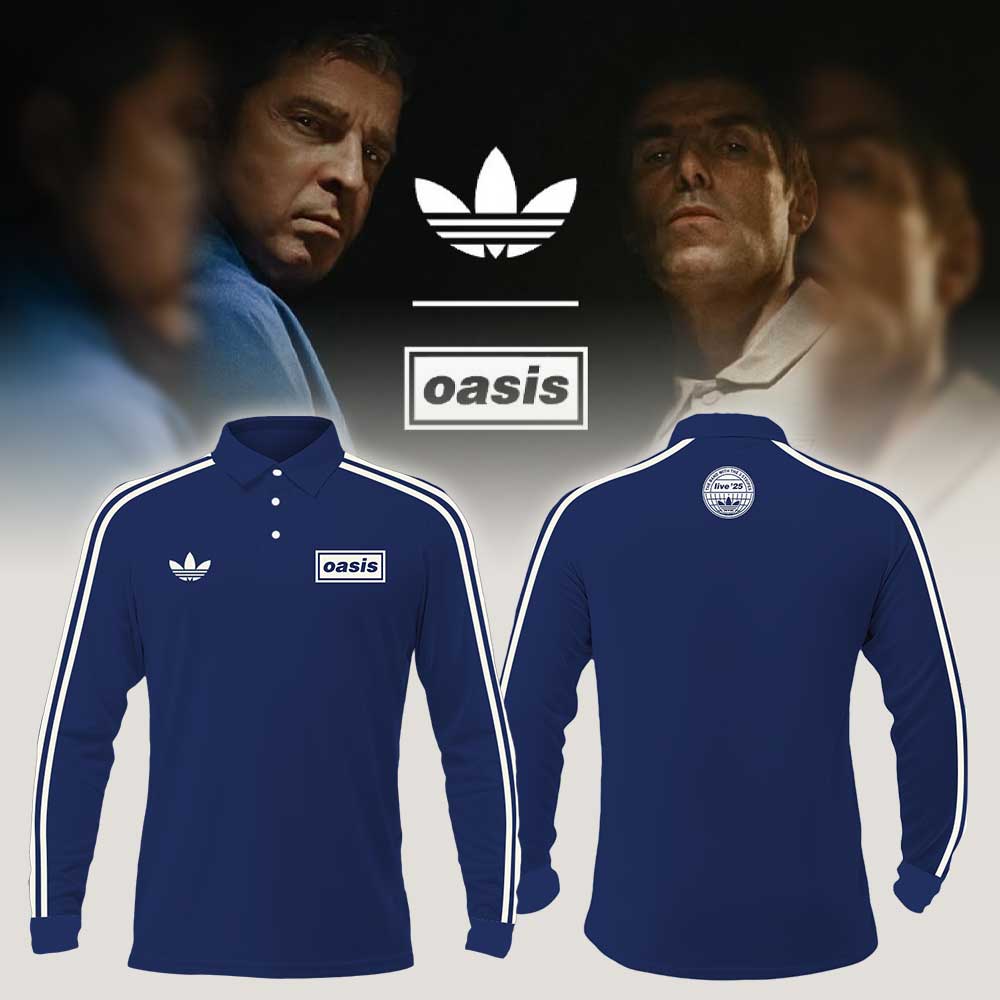 . OASIS LIVE ’25 DROP 2 Blue Long Polo
