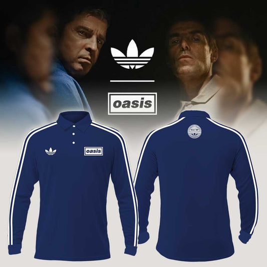 . OASIS LIVE ’25 DROP 2 Blue Long Polo