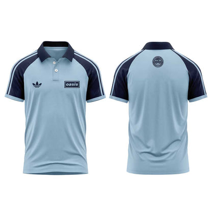. OASIS LIVE ’25 DROP 2 Blue Long Polo V2