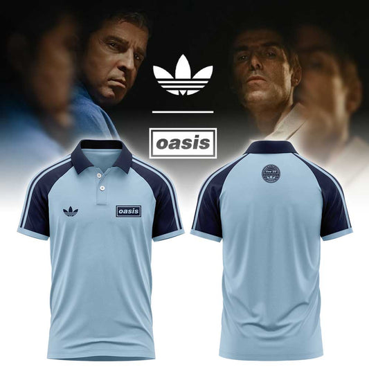 . OASIS LIVE ’25 DROP 2 Blue Long Polo V2