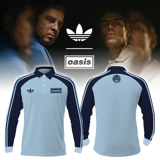 . OASIS LIVE ’25 DROP 2 Blue Long Polo V2