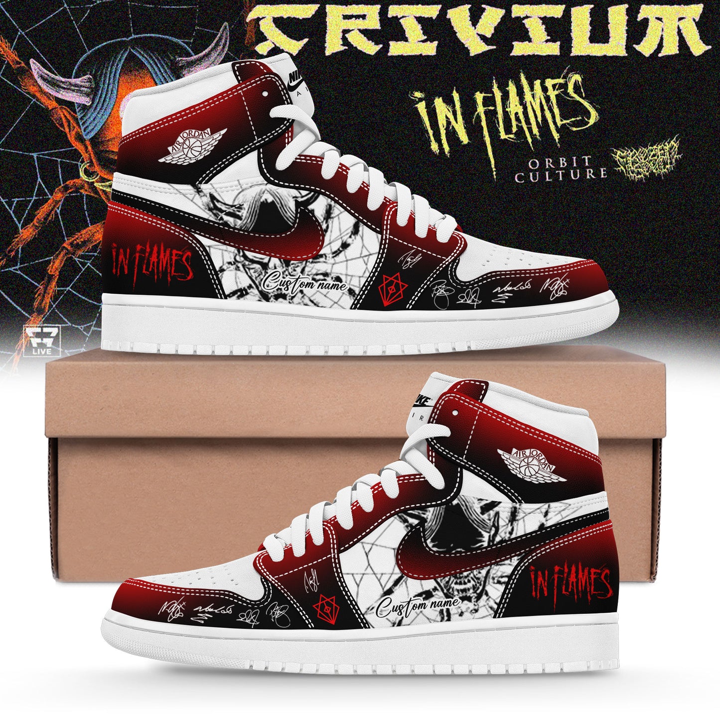 TRIVIUM – NORTH AMERICA TOUR 2026 COLLECTION SHOES