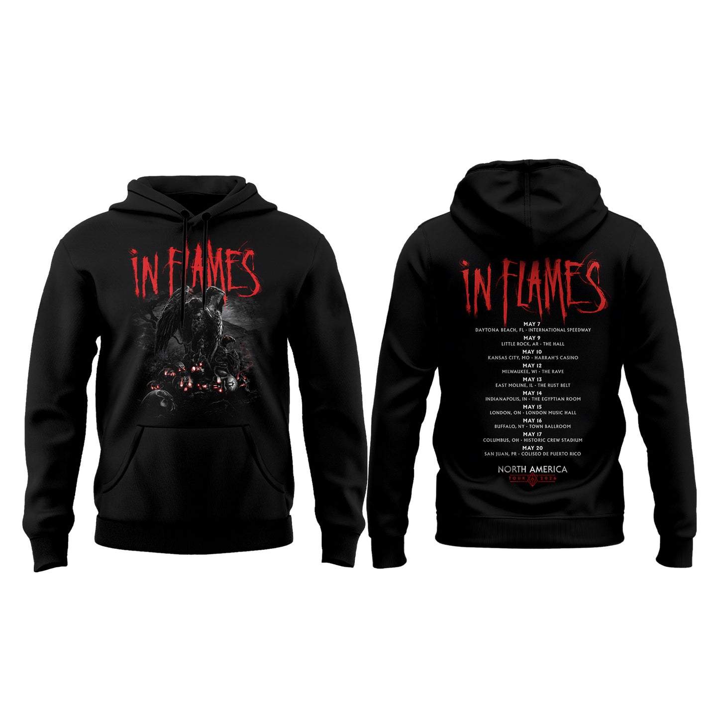 _Crown in the Grave World Tour 2026 Edition Hoodie