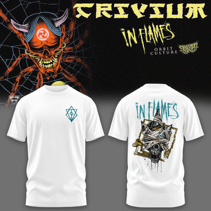 In Flames The Crown In The Grave Tour ’26 Tshirt
