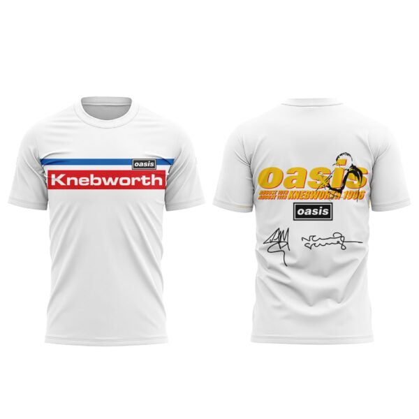 . Oasis Oasis To mark 30 years since Oasis’ legendary Knebworth gigs Shirt