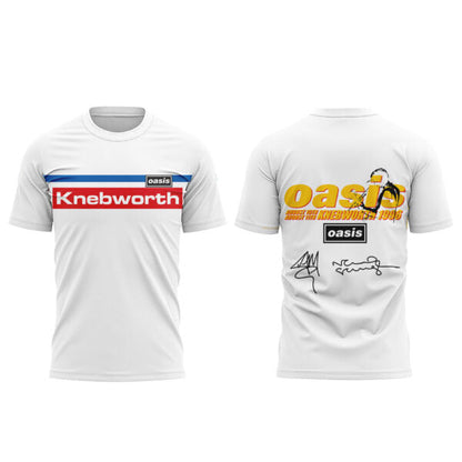 . Oasis Oasis To mark 30 years since Oasis’ legendary Knebworth gigs Shirt