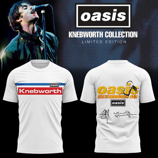 . Oasis Oasis To mark 30 years since Oasis’ legendary Knebworth gigs Shirt