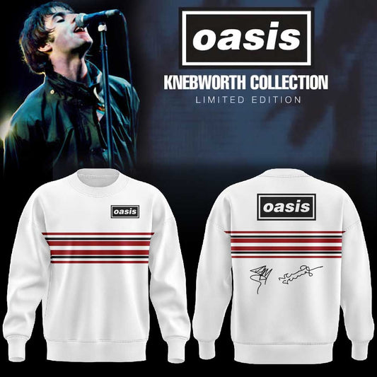 . Oasis Oasis To mark 30 years since Oasis’ legendary Knebworth gigs Sweatshirt