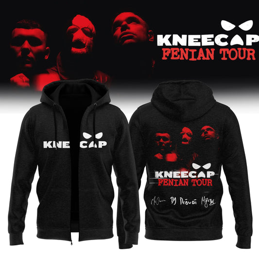 …KNEECAP ”FENIAN TOUR” Limited Edition Signature – Zip Hoodie