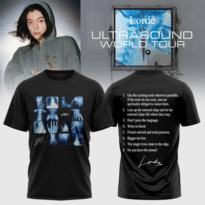 Lorde “Ultrasound”World Tour Limited Edition shirt