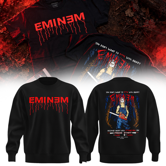 Eminem X New York Comic Con 2026 Jason Voorhees Arcade Game Style Two Sided Sweater