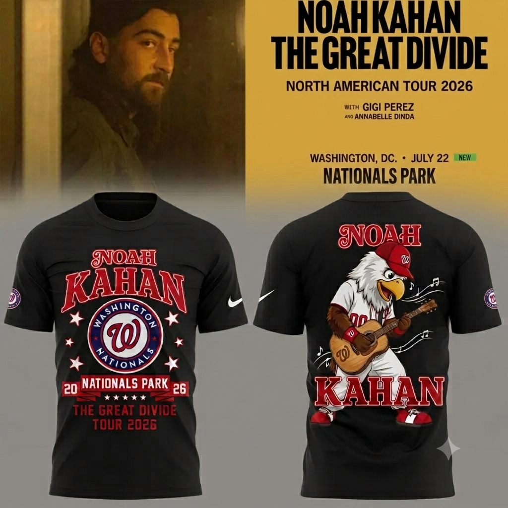 Limited Edition The Great Divide Tour 2026 At Washington Nationals Shirt
