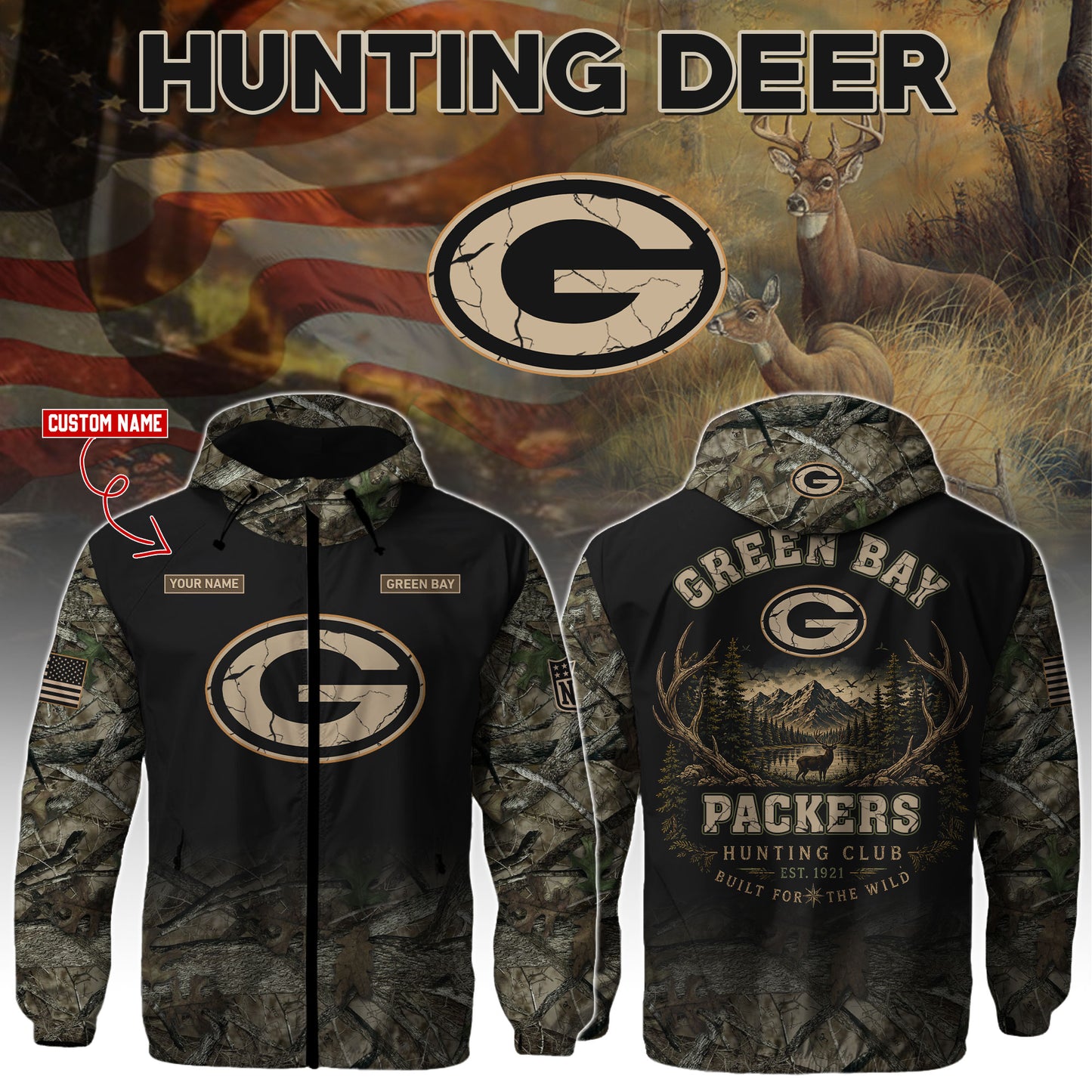. GB Special Hunting Season 2026 Limited Edition Hooded Wind Jacket