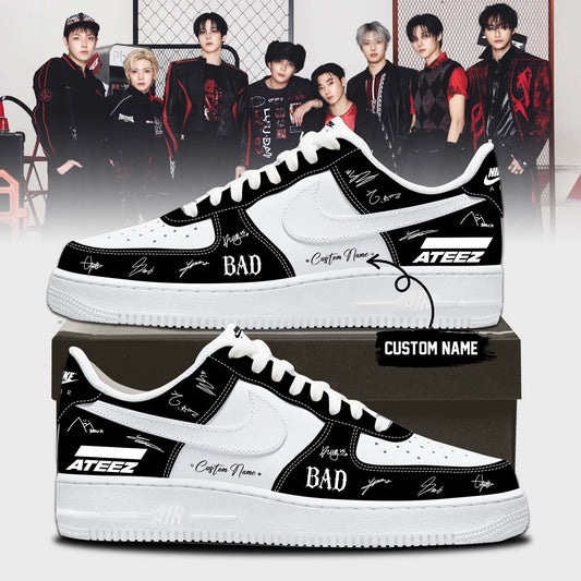 ATEEZ BAD signed Shoes 14