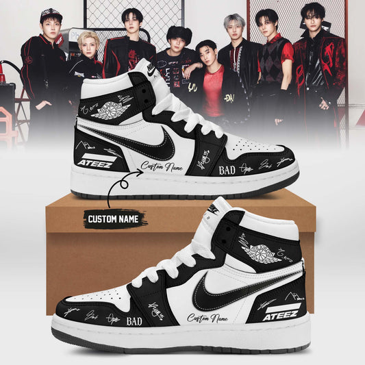 ATEEZ BAD signed Shoes 14