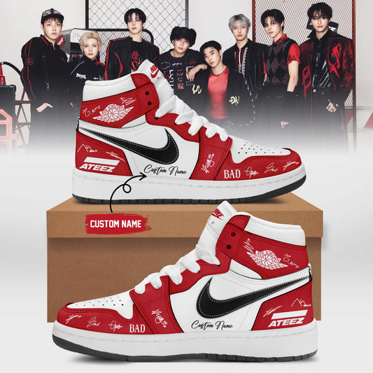ATEEZ BAD signed Shoes 12