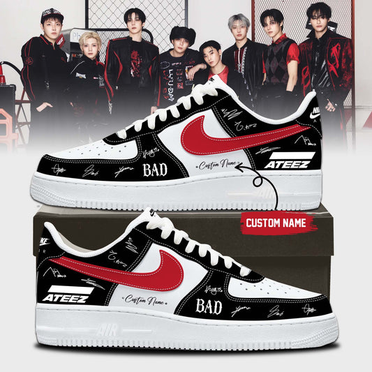ATEEZ BAD signed Shoes 11
