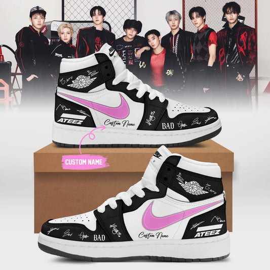 ATEEZ BAD signed Shoes 15