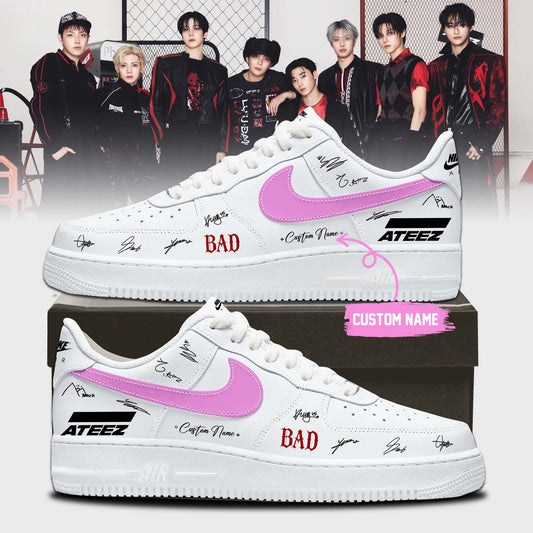 ATEEZ BAD signed Shoes 16