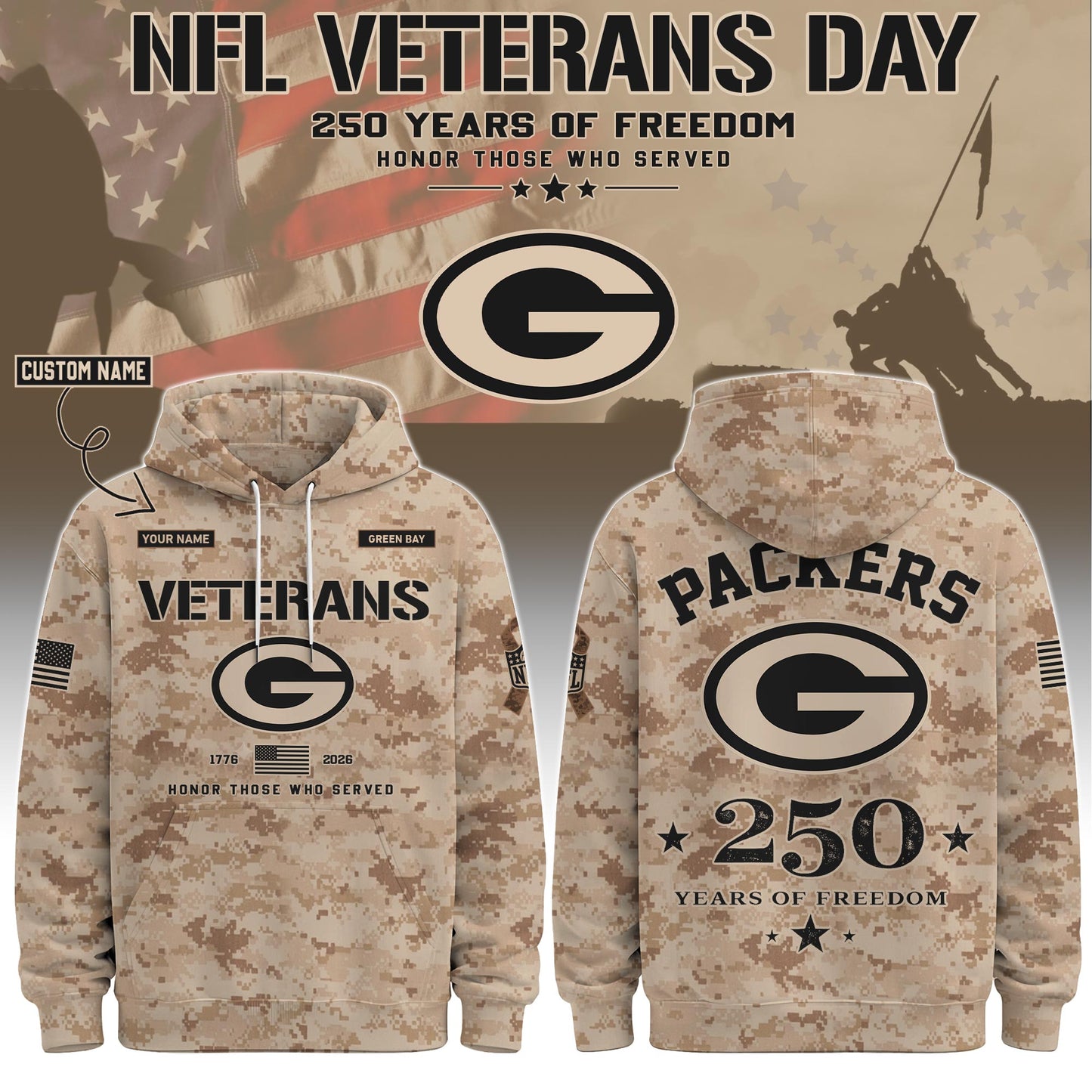 . GB Special Veterans Day 2026 Limited Edition Hoodie
