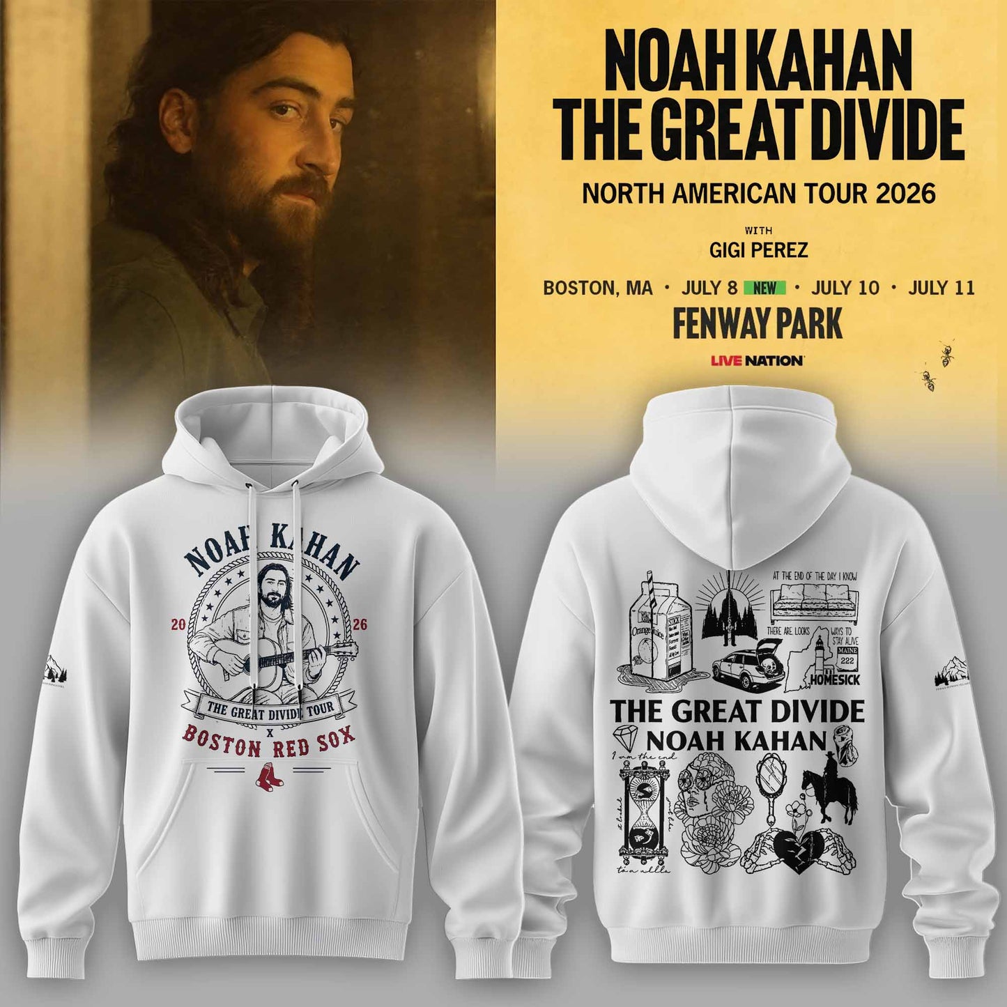 The Great Divide Tour 2026 Limited Hoodie