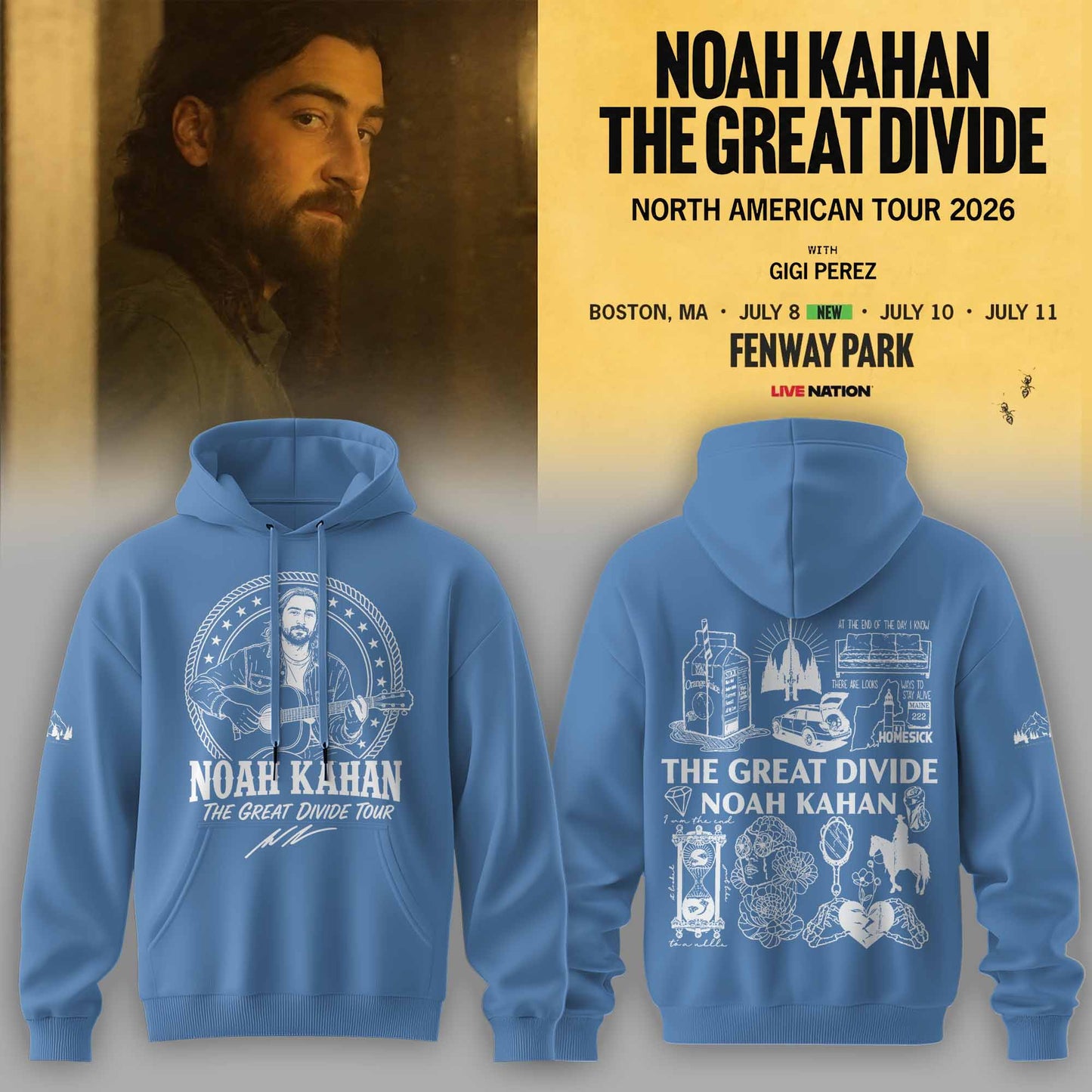 The Great Divide Tour 2026 Limited Hoodie