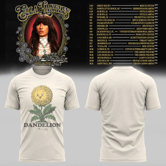 Limited Edition Ella Langley “The Dandelion Tour 2026” T-Shirts