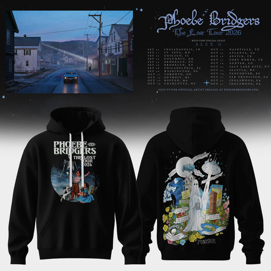 PHOEBE BRIDGERS – THE LOST TOUR 2026 COLLECTION HOODIE