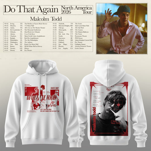 Malcom Todd – Do That Again 2026 Tour Hoodie