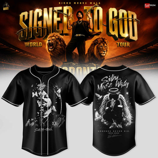 _SIDHU MOOSE WALA SIGNED TO GOD TOUR JERSEY