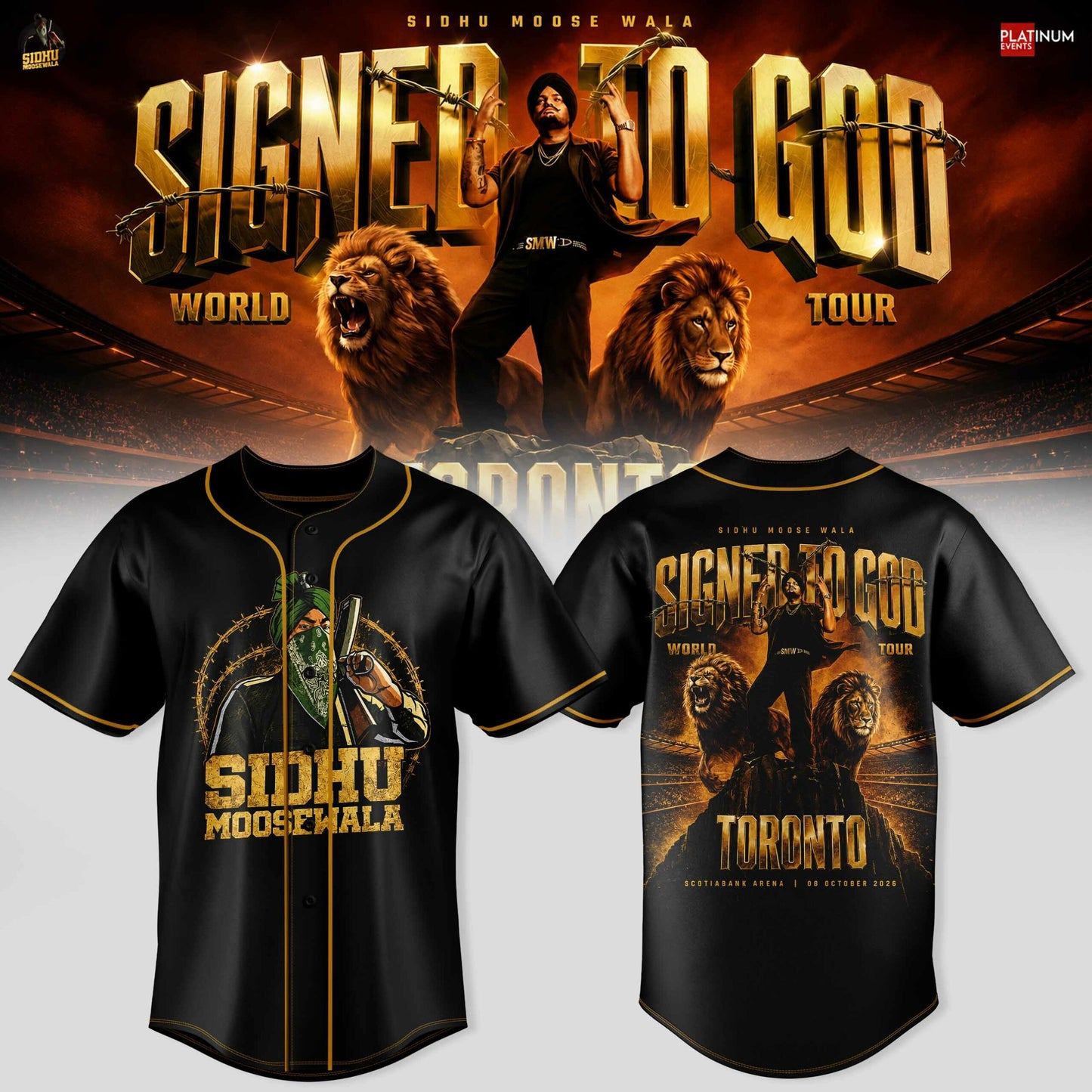 _SIDHU MOOSE WALA SIGNED TO GOD TOUR JERSEY