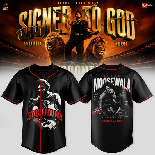 _SIDHU MOOSE WALA SIGNED TO GOD TOUR JERSEY