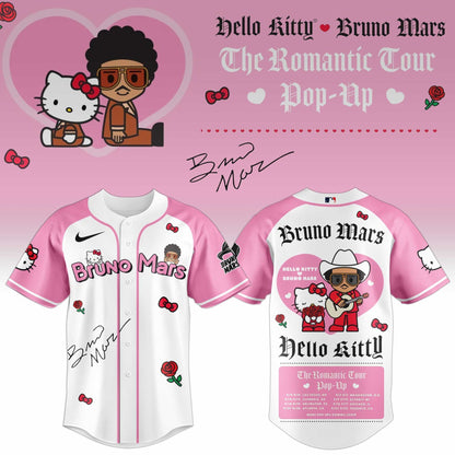 Bruno Mars x Hello Kitty "The Romantic Tour" Jersey