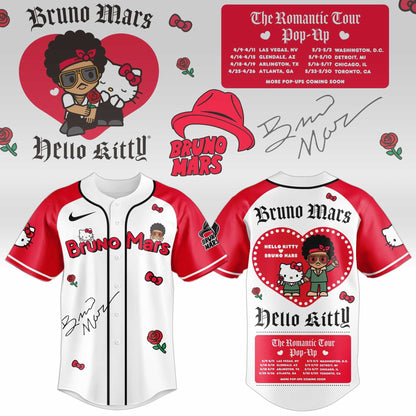 Bruno Mars x Hello Kitty "The Romantic Tour" Jersey