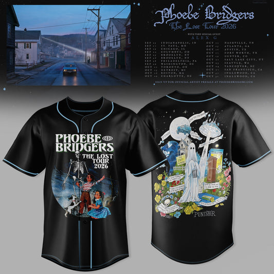 _PHOEBE BRIDGERS – THE LOST TOUR 2026 COLLECTION JERSEY