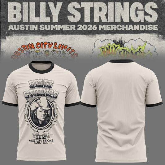 Limited Edition Billy Strings tour 2026 tshirt-KC07032610