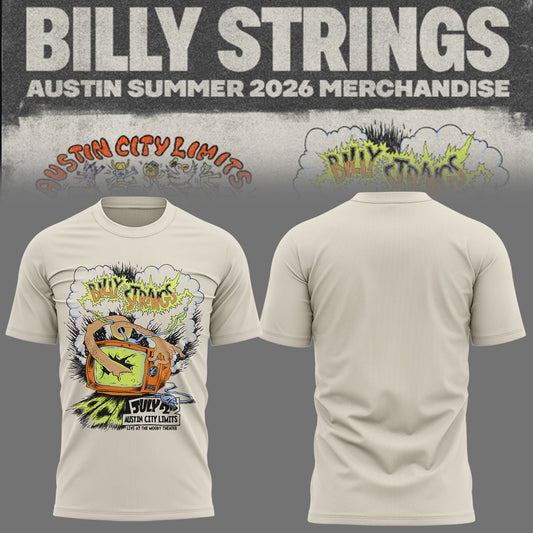 Limited Edition Billy Strings tour 2026 tshirt-KC07032614