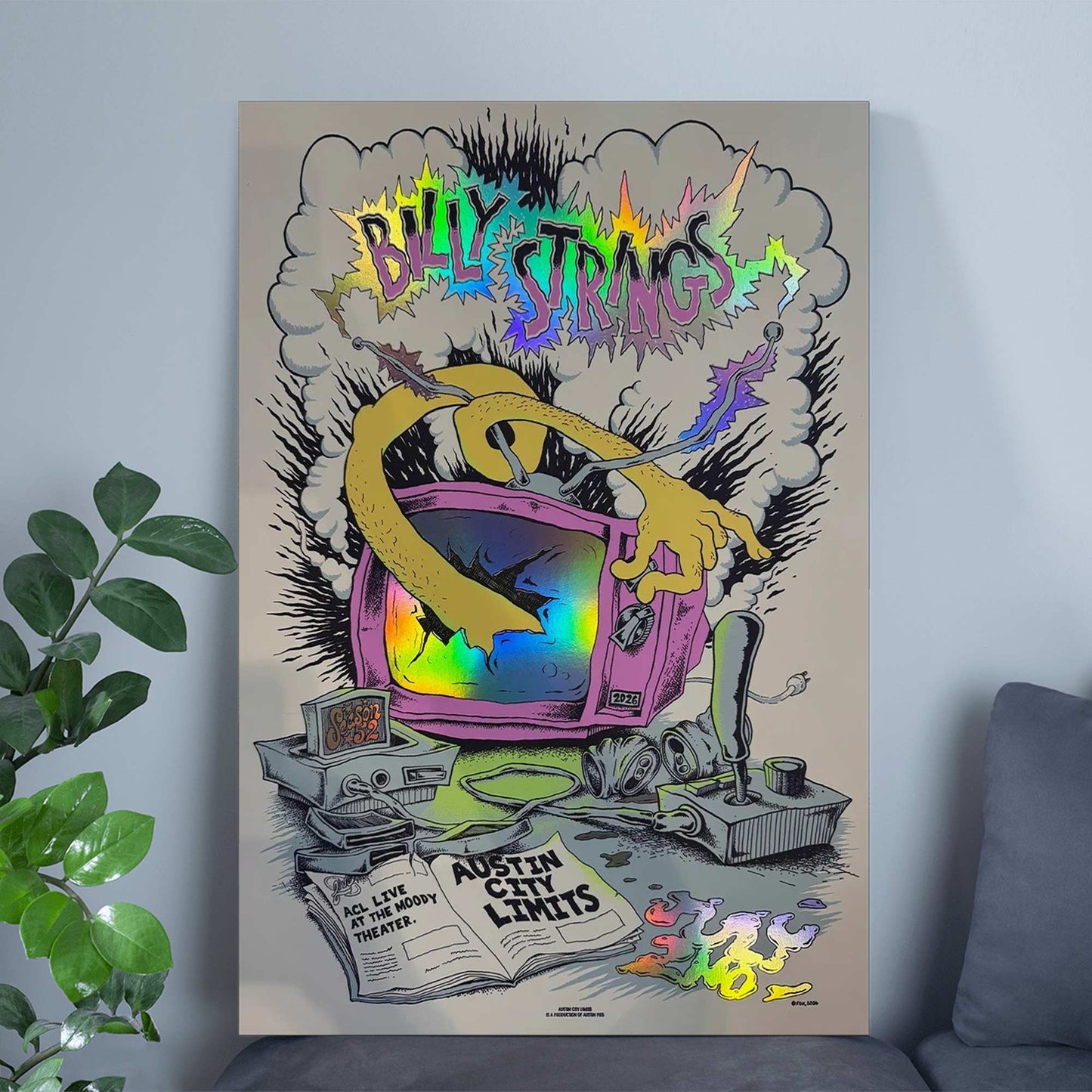 Limited Edition Billy Strings tour 2026 poster -KC07032620-1