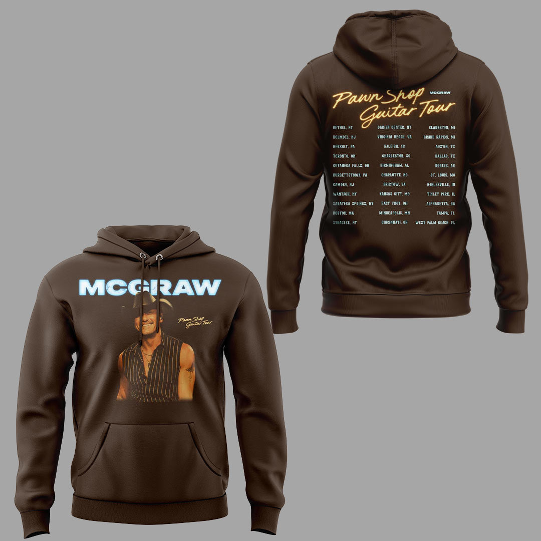 McGraw 🤠🎤 “Pawn Shop Guitar Tour 2026” Hoodie