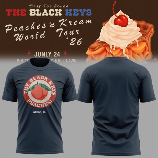 Limited Edition The Black Keys Tour 2026 Tshirt