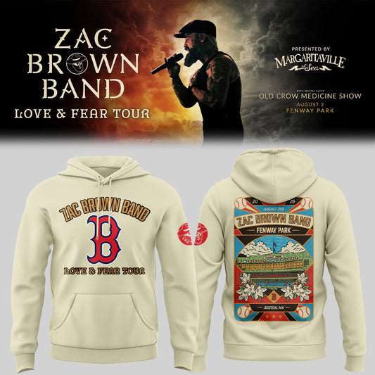 Limited Edition Love & Fear Tour in Boston,MA Hoodie