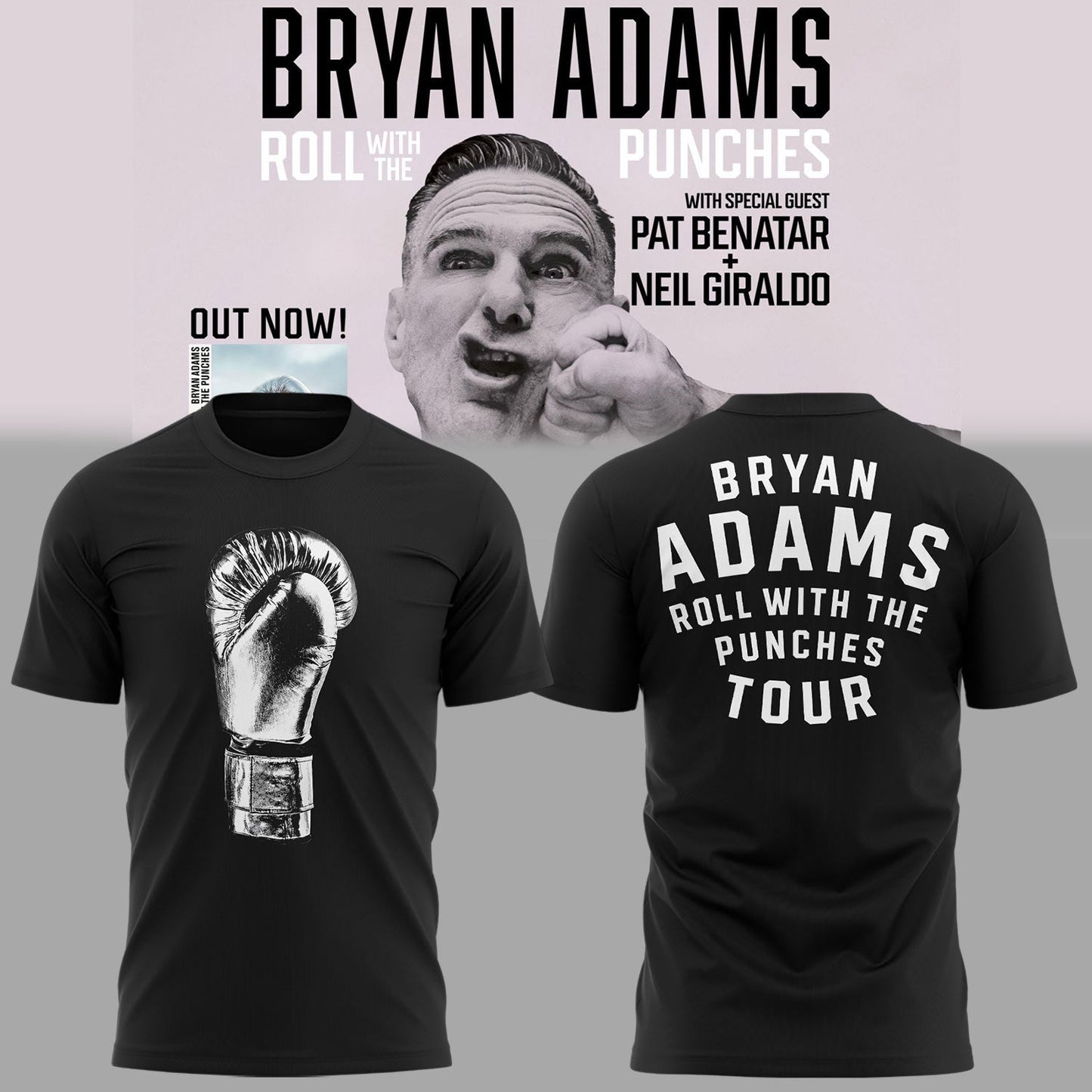 Limited Edition Roll With The Punches Tour 2026 Shirt