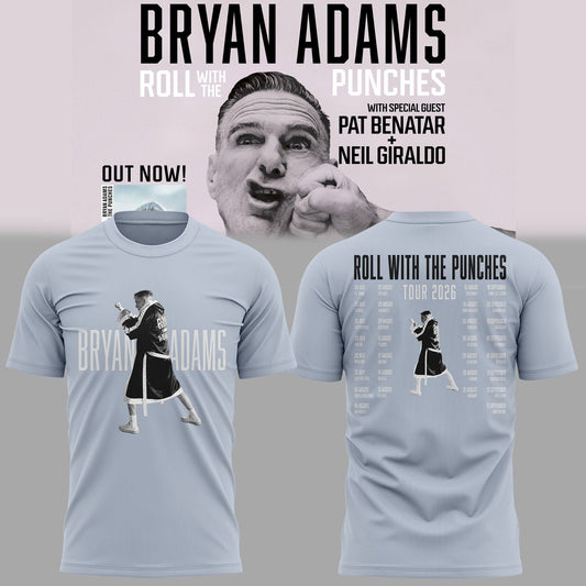 Limited Edition Roll With The Punches Tour 2026 Shirt