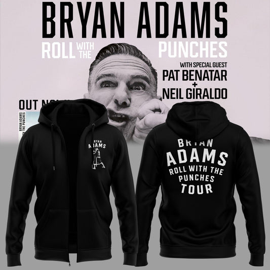 Limited Edition Roll With The Punches Tour 2026 ZIPHoodie