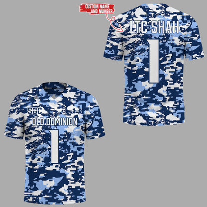Limited Edition Digital Camo Custom Football Jersey