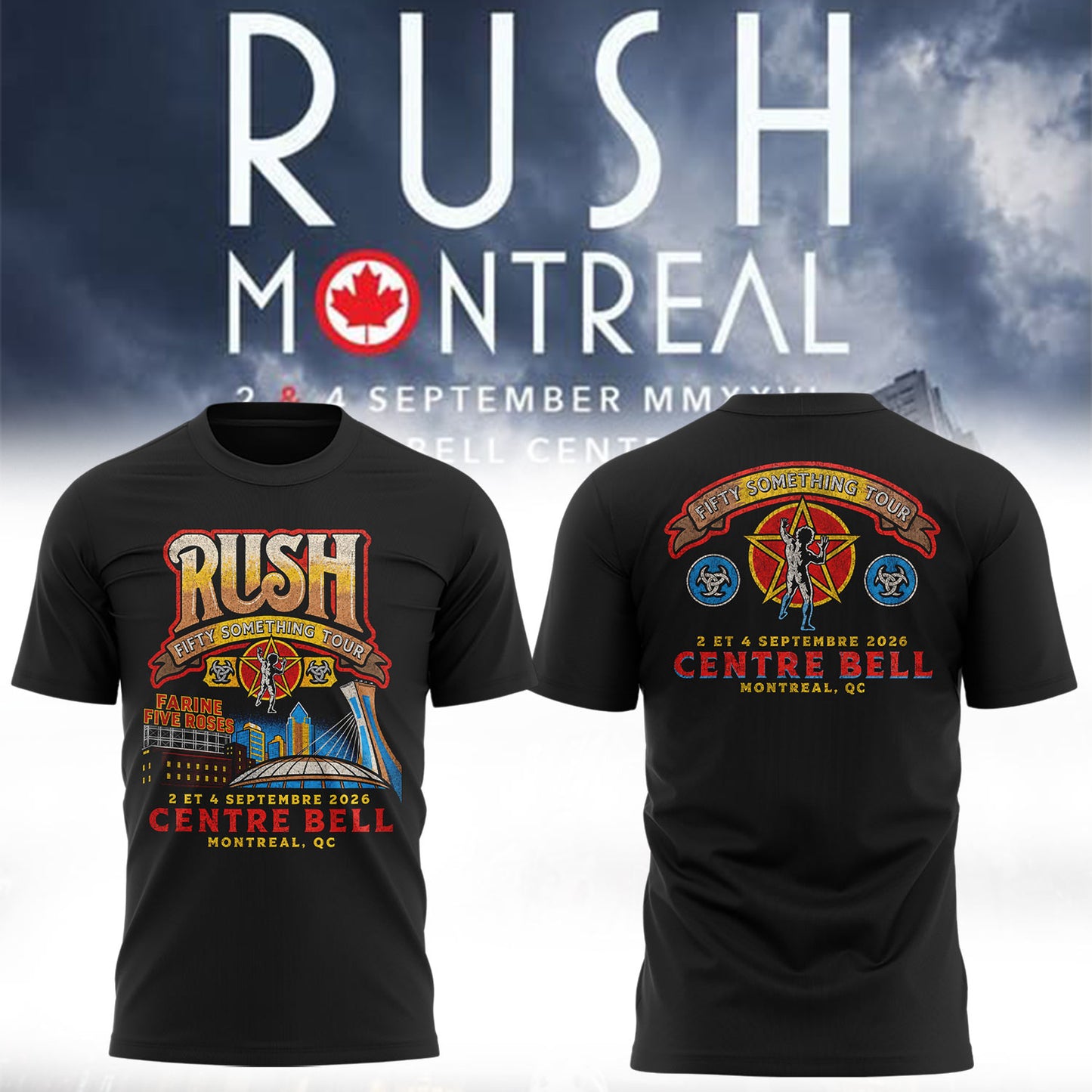 Limited Edition Fifty Something Tour 2026 Shirt