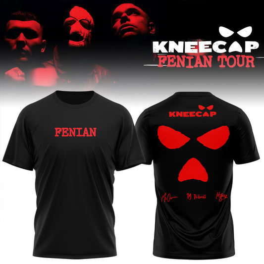 KNEECAP ”FENIAN TOUR” Limited Edition Signature – Tshirt