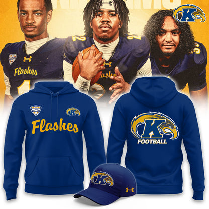 Kent State Golden Flashes Football 2026 Navy Uniform Limited Hoodie