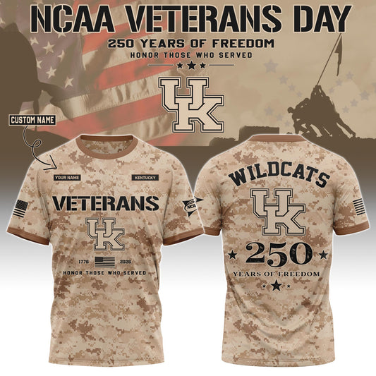 UK Special Veterans Day 2026 Limited Edition T.shirt