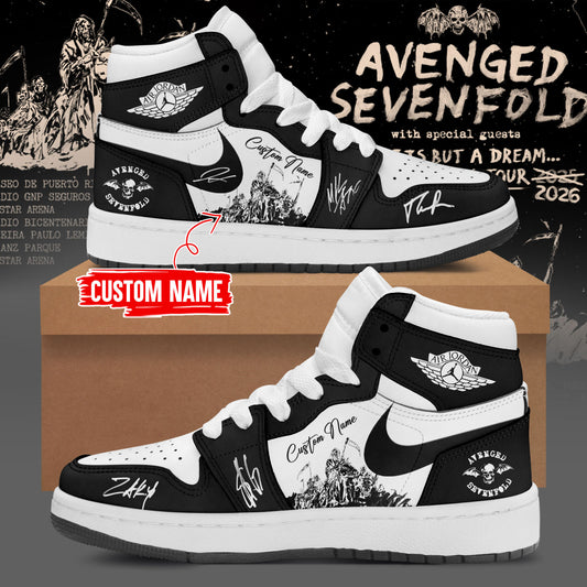 Limited Edition “Life Is But a Dream… Latin America Tour 2026.” Custom Name Shoes